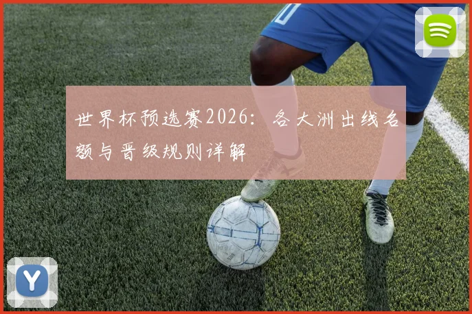世界杯预选赛2026：各大洲出线名额与晋级规则详解